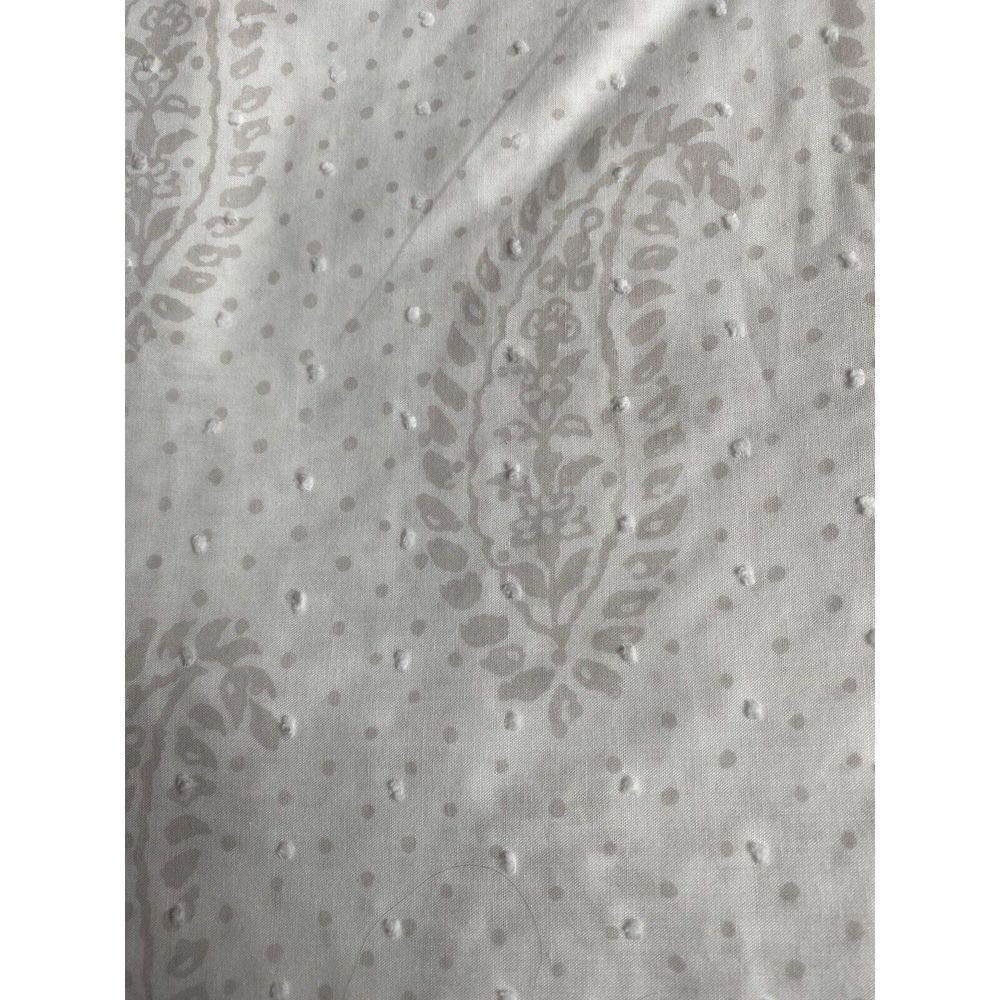 Simple Flower Pattern Shower Curtain - Picture 4 of 5